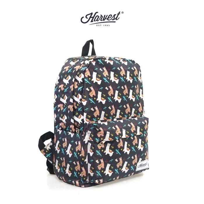 Backpack / Tas Ransel / Tas Sekolah Harvest LC Collection Big - Llama