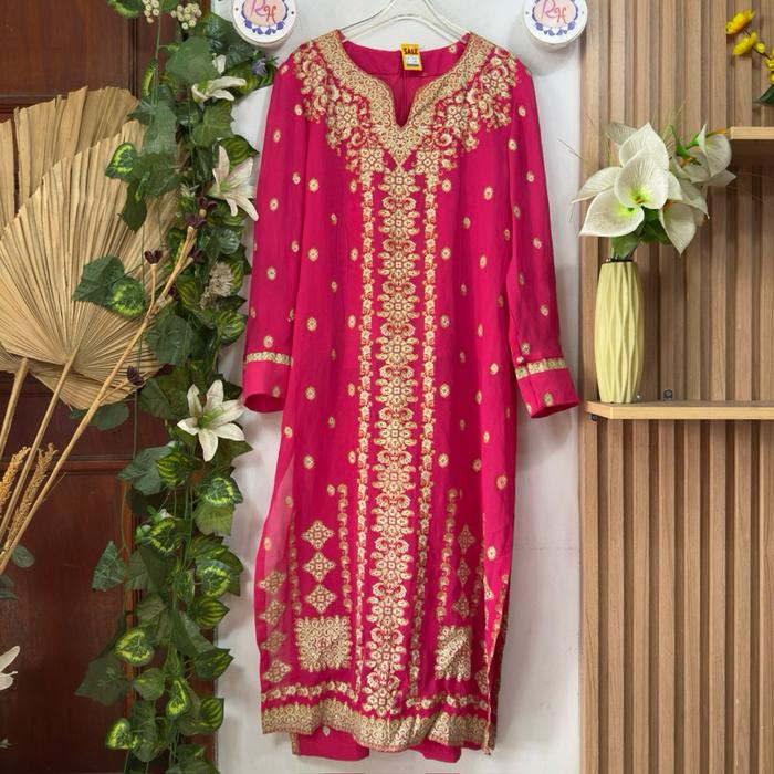 Tunik India Pink Fuschia L