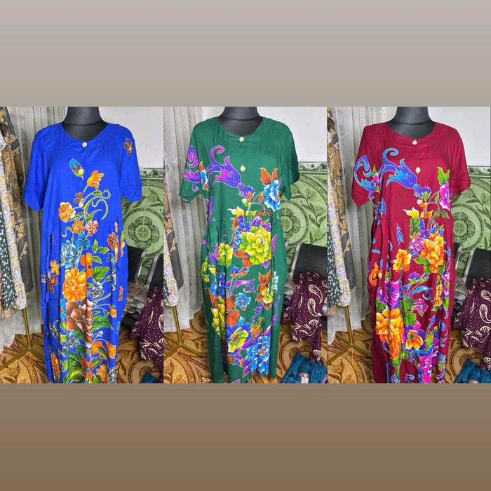 Daster KENCONO UNGU rayon premium ld max 120