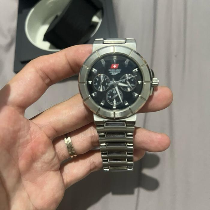 swiss army stainless steel Watches