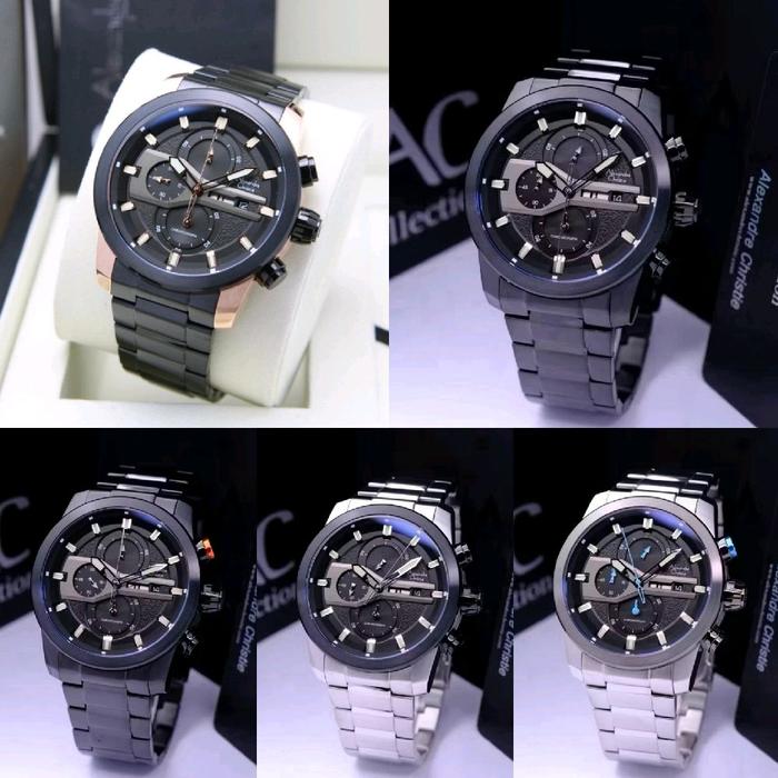 Jam Tangan Pria Alexandre Christie 6559 AC6559 AC 6559MC (ORIGINAL) Watches