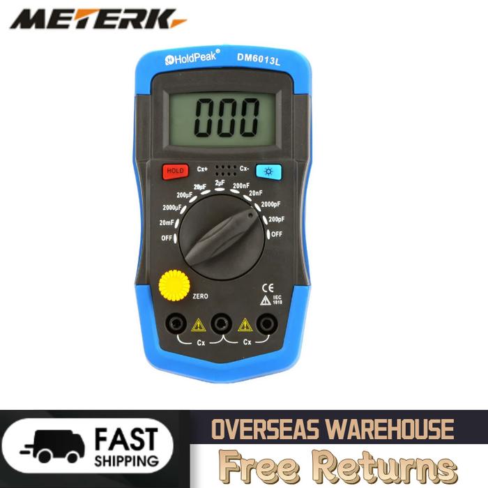 DM6013L High Precision Capacitor Meter Professional Measuring Capacitance Resistance Capacitor Circu