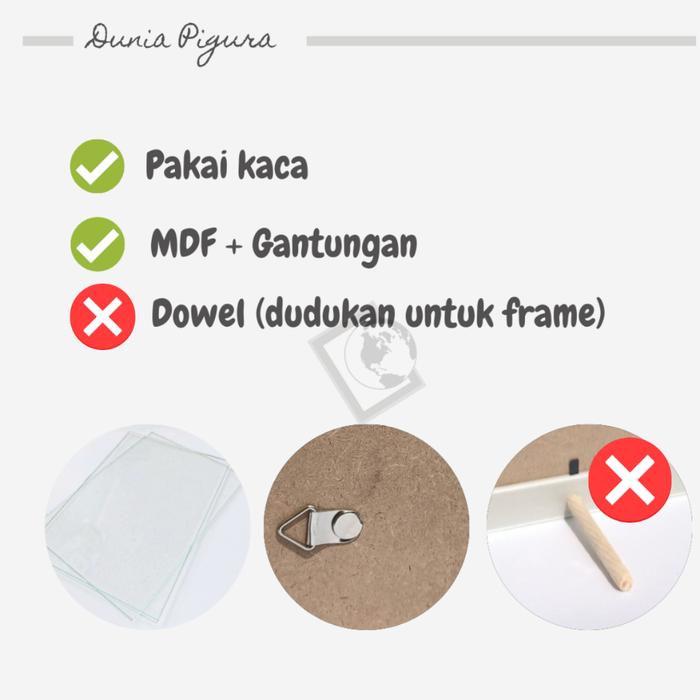 TERLARIS Bingkai Mahar 3D 12R (30x40cm) / Scrapbook Gift Ultah | Khusus Pengiriman Instant READY