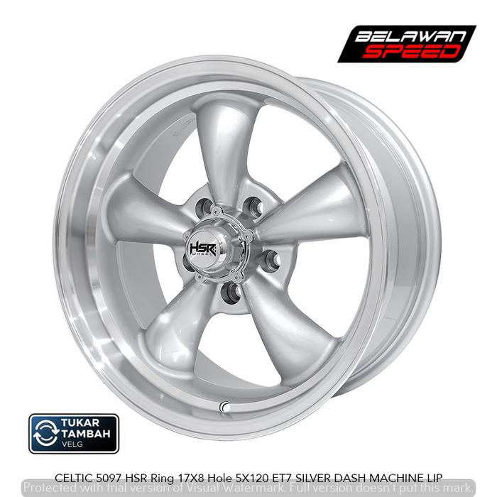 Velg Mobil Murah Ring 17 HSR CELTIC untuk BMW seri 3, Seri 5, X Series E30, E36, E46, E90, F30, F10 