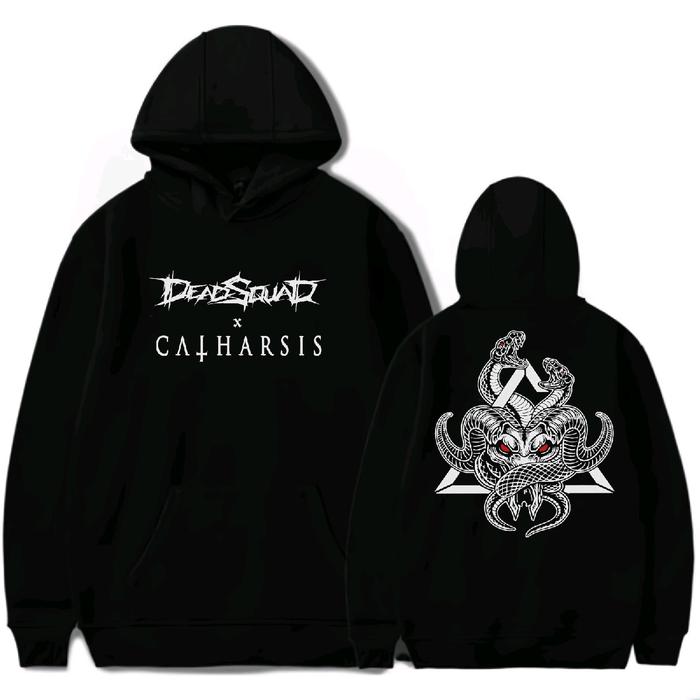 Hoodie Deadsquad Catharsis - Hoodi band  Dewasa Distro Keren Deadsquad catharsis band