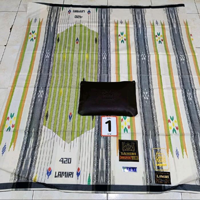 Lamiri SGT SUPER Bahan FULL SUTRA SPUNSLIK A1 210 Istimewa Jahit Tengah Sulam Tangan Semua Type SGT 