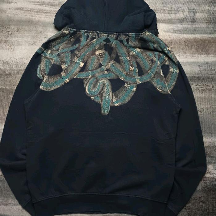 Hoodie luxury Marcelo Burlon snake rare item original