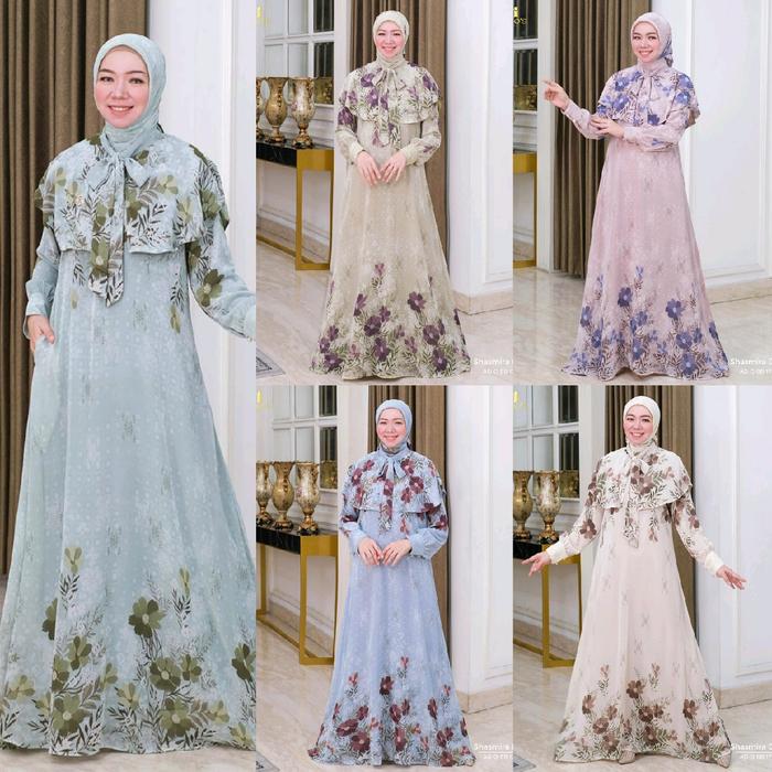 New shasmira dress set jilbab by ninos best seller