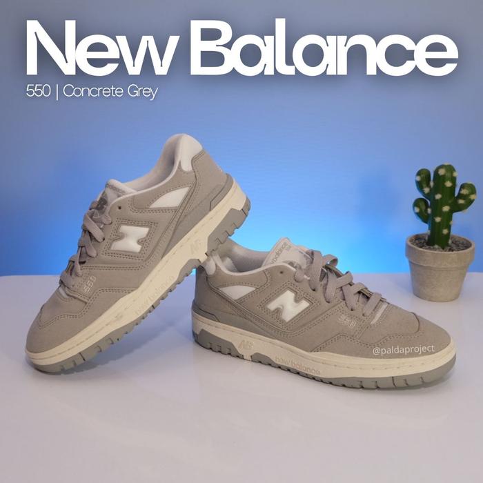 Sneakers Shoes New Balance 550 Concrete Grey GS (GSB550NB) - 100% Original
