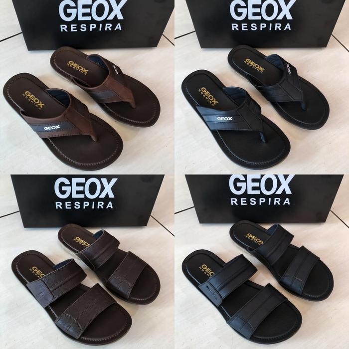 Sandal geox kulit asli selam sendal respira geox 39-43 slip on geox