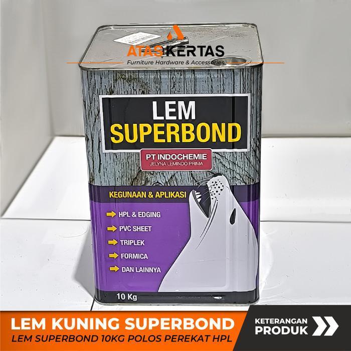 lem superbond ungu 10kg - lem kuning hpl - lem pvc sheet - lem hpl