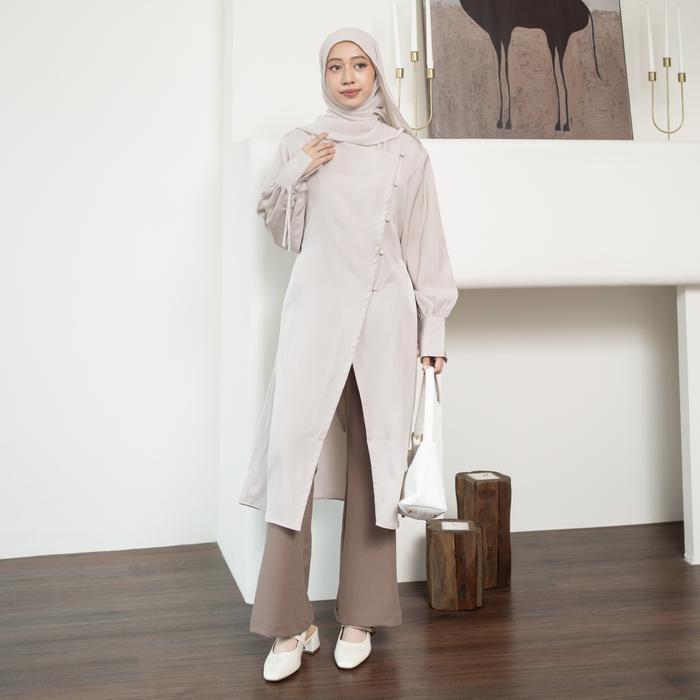 COTTONARY Yiran Tunic | Tunik Wanita Lebaran Hari Raya
