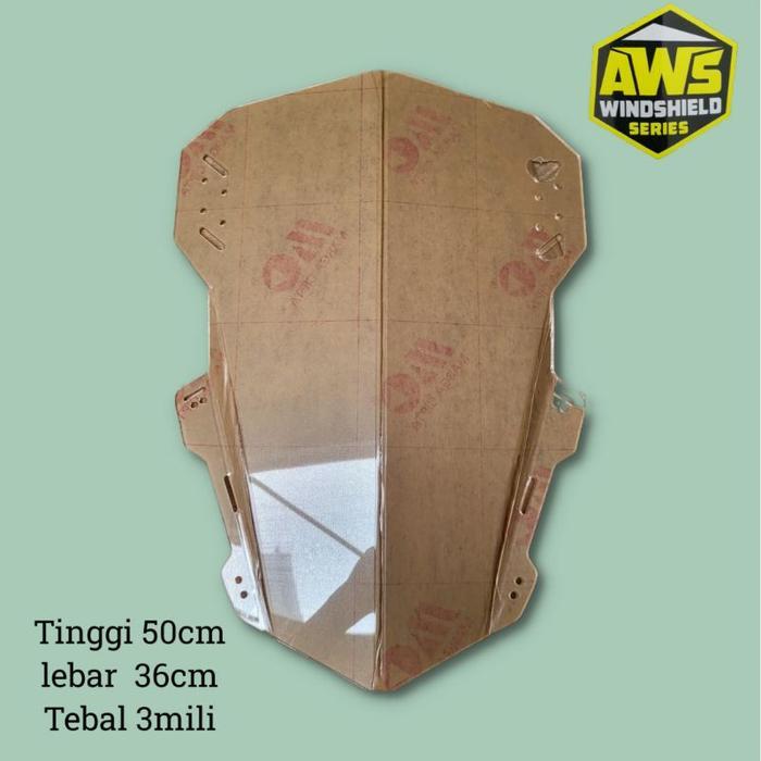 Visor Custom 50cm aws windshield
