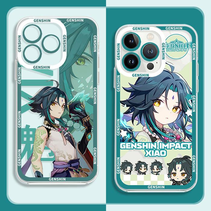 Genshin Impact Xiao Soft Case for Xiaomi Redmi Note 12 Pro Plus 11
