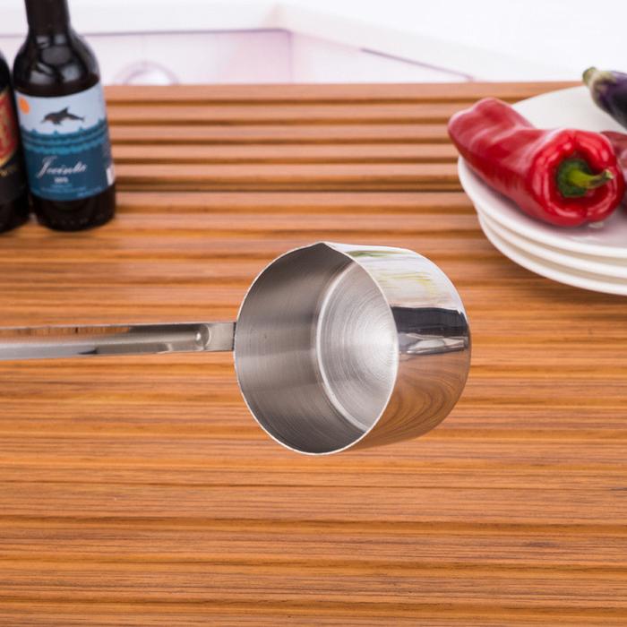Sendok Takar Bahan Stainless Steel Dengan Gagang Panjang Sendok Celup Sendok Ukuran Takaran