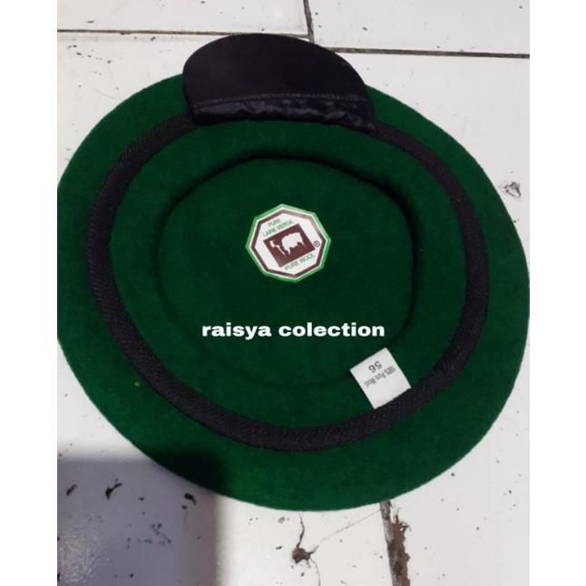 Baret Camel Hijau / Baret Camel TNI AD / Baret Camel