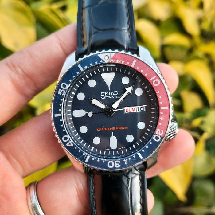 Seiko 5 Divers 200m SKX009K1 Pepsi Blue Red SKX009 7S26-0020 not SKX007 SKX013 SKX015