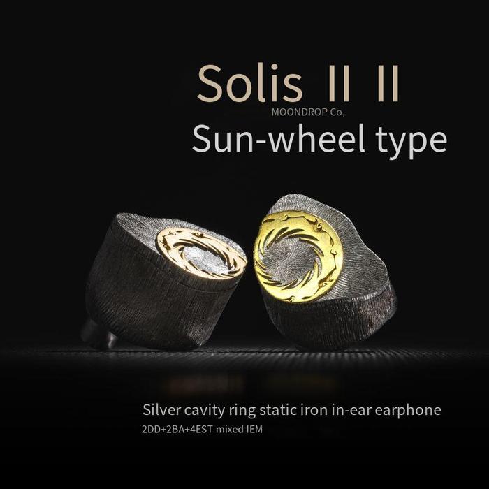 New Solis second-generation electrostatic dynamic coil unit in ear HIFI earphones monitoring headpho
