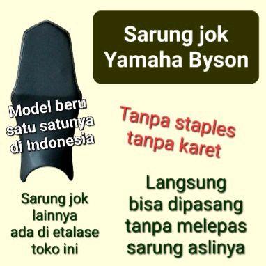 Sarung jok motor Yamaha Byson, Cover jok Yamaha Byson