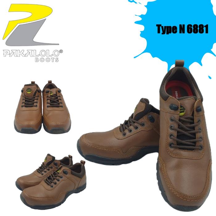 Sepatu Kerja Kulit Keren Pakalolo Type N 6881