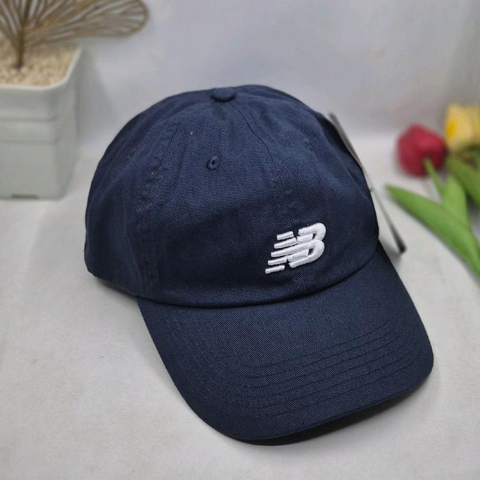 Topi new balance 6 panel classic cap unisex original topi kasul pria wanita