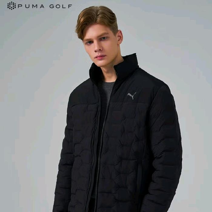 Jaket Puma Golf Puffer Padding Hitam 0402