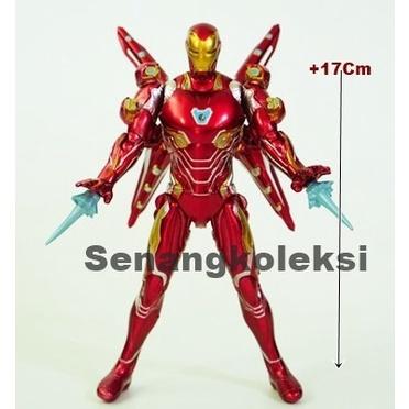 Iron Man Mark 50 NANO TECH Action Figure IRONMAN METALIC