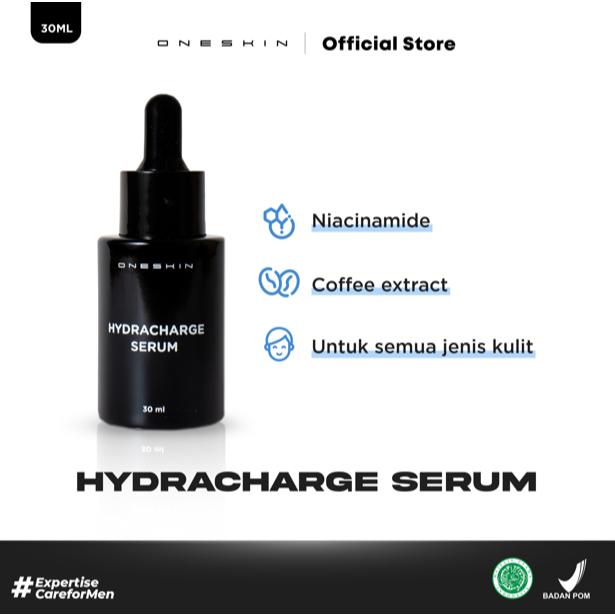 ONESKIN HYDRACHARGED SERUM WITH NIACINAMIDE | SERUM UNTUK PRIA