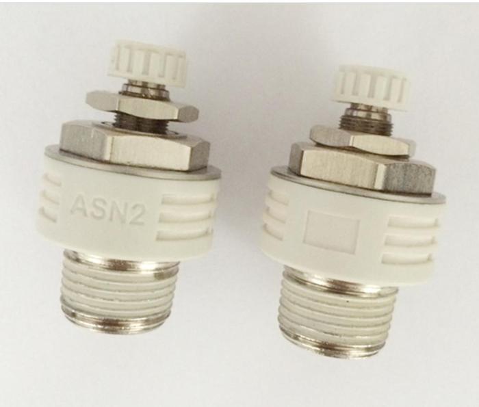 ASN2-01 ASN2-02 ASN2-M5 SMC type Metering Valve with Silencer ASN2 Muffler throttle valve