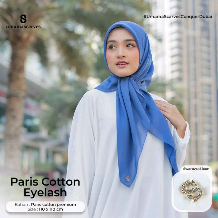 SEGIEMPAT PARIS COTTON EYELASH UMAMA SCARVES