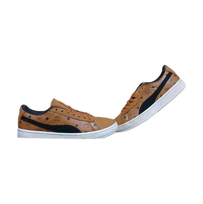 Puma Suede x MCM 50 Years Anniversary Classic Tan Sneakers Original Casual Shoes