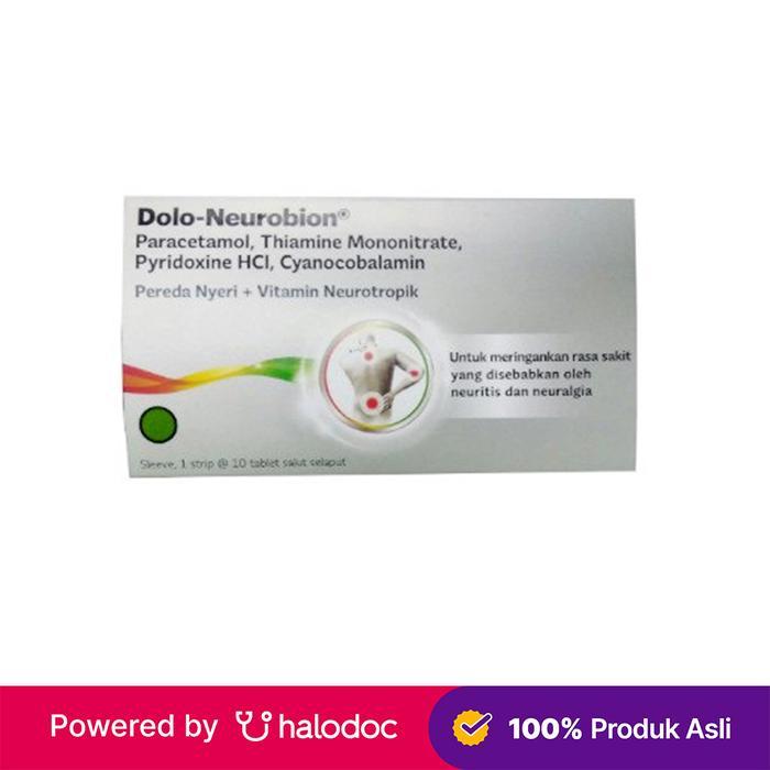 Dolo-Neurobion 10 Tablet - Obat Pereda Demam & Nyeri - Halodoc