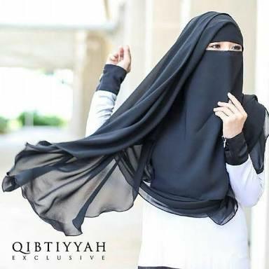 Promo Niqab Niqob Cadar Long Yaman Mat'am Qibtiyyah COD