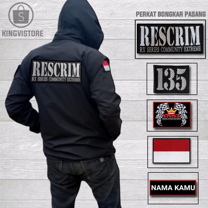 Jaket Rx King Rescrim-Free Bordir Nama Semau Mu
