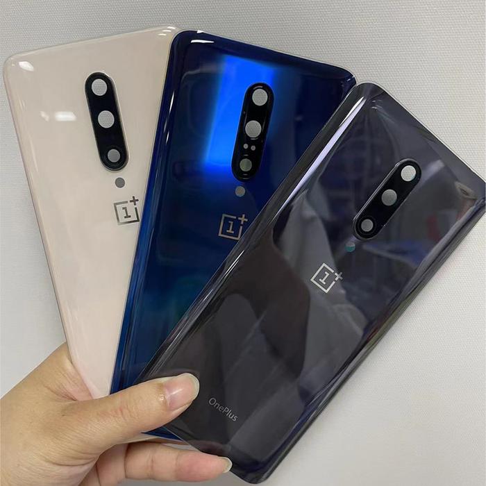 For Oneplus 7 Pro 7pro Glass Back Battery Cover Rear Door Housing