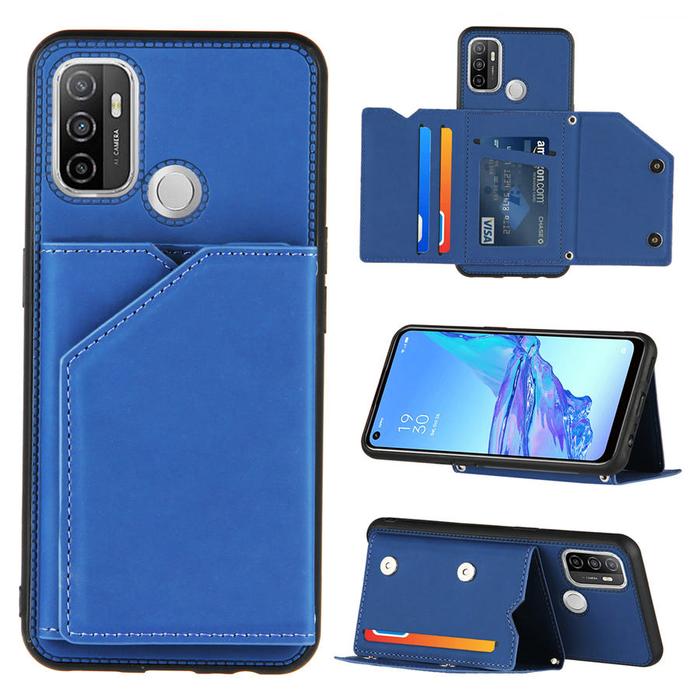 For OPPO A53 s 2020 Flip Case for OPPO A53s A74 A94 Leather Card Slot