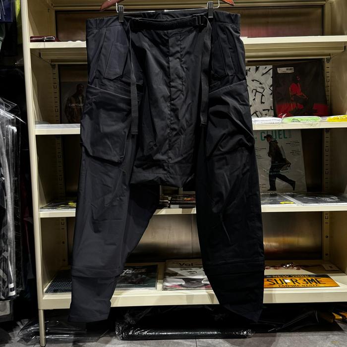 ACRONYM - P30A-M NYLON STRETCH ULTRA WIDE WEB BELT CARGO TROUSER GEN 1.1 LIGHTSHELL (WR) MILITARY (B