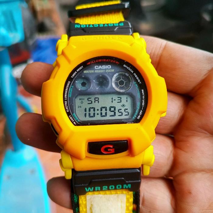 G-Shock DW 002 Rasta Preloved