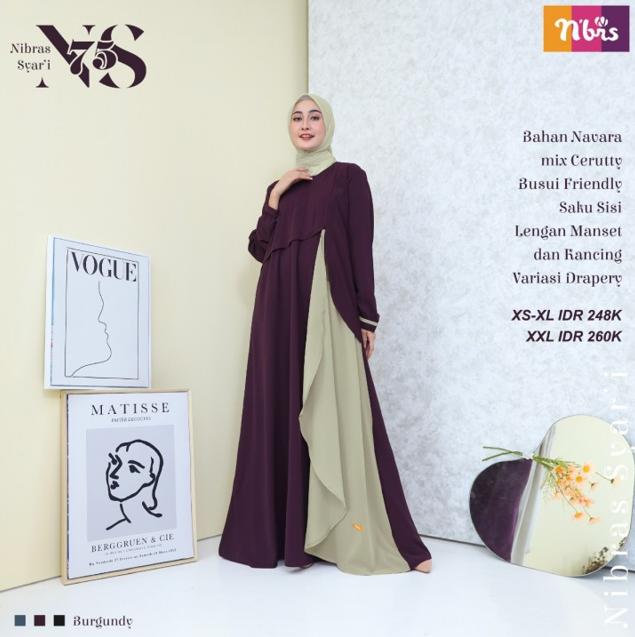 Gamis Layer Nibras NS 075