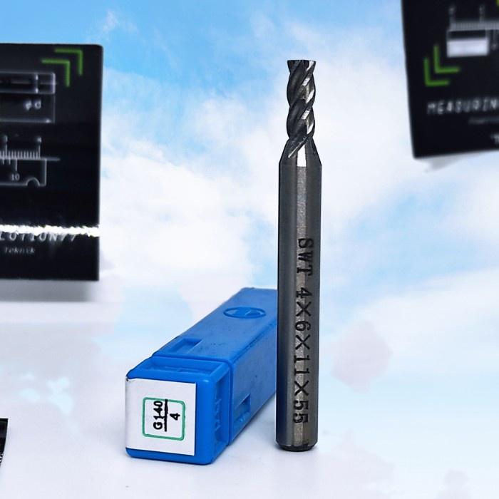 Ms7 Endmill HSS diameter 4mm End Mill 4 mm HSS