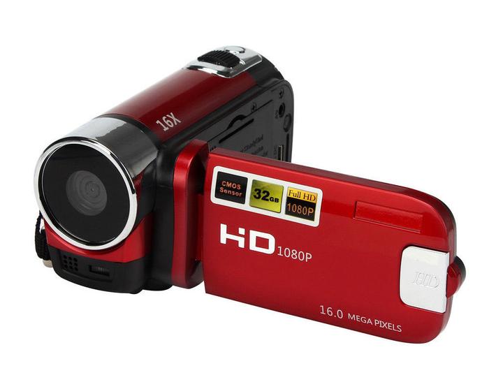 Kamera Camcorder Video 16X Kamera Vlogging Full HD 1080P Kamera