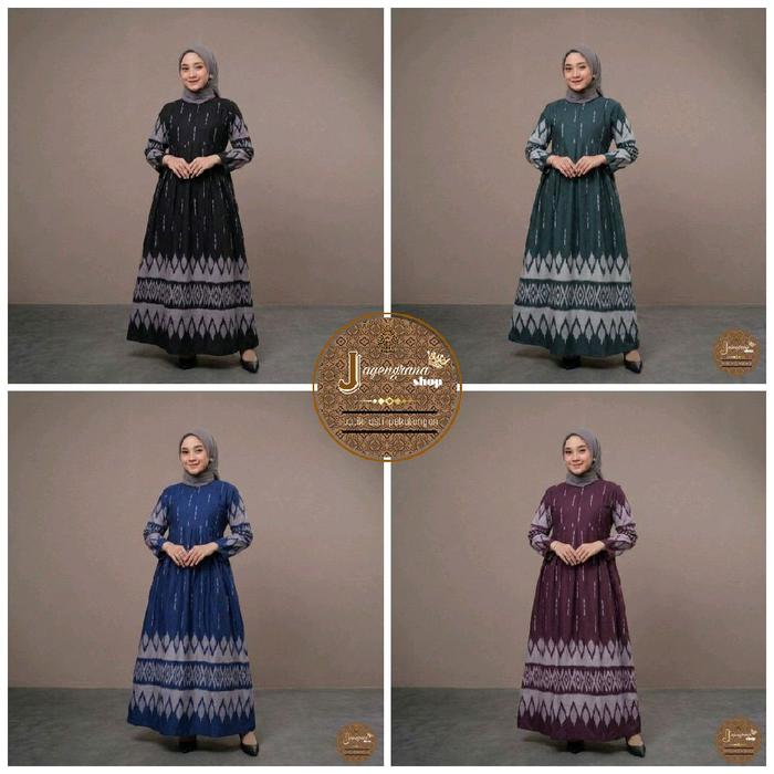 GAMIS BATIK TERMURAH MOTIF SONGKET JAWA KHAS KOTA BATIK PEKALONGAN JAWA TENGAH