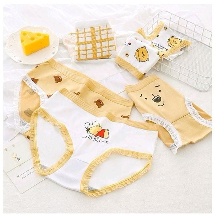 6 pcs celana dalam ABG wanita impor CD cewek motif jepang