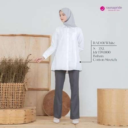 RAUNA ATASAN DEWASA RAD 01 WHITE