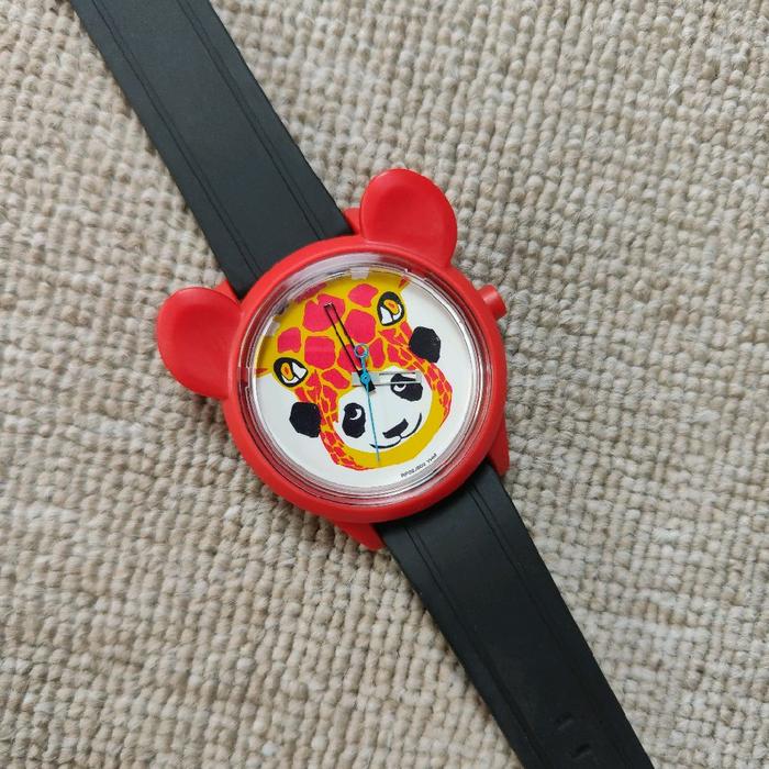 Q&Q QnQ QQ Smile Solar Jam Tangan Wanita RP02J802Y Custom Original
