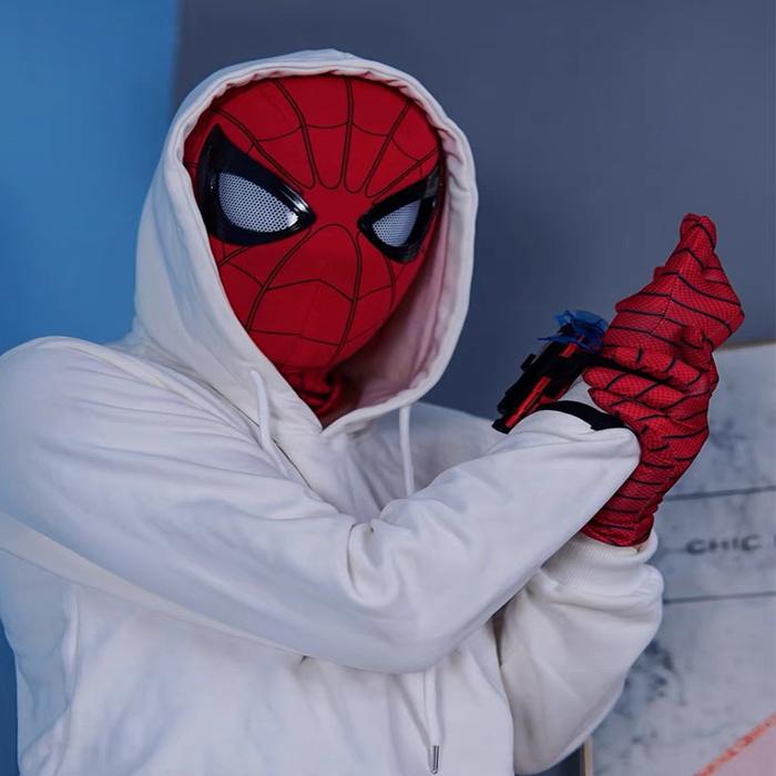 Nodia Toys Mainan Topeng Spiderman/Mainan Spiderman Mask/Mainan Topeng Avengers Superhero Spiderman