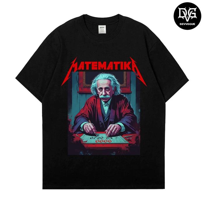 Devvogue Metallica x Matematika Kaos Band Plesetan