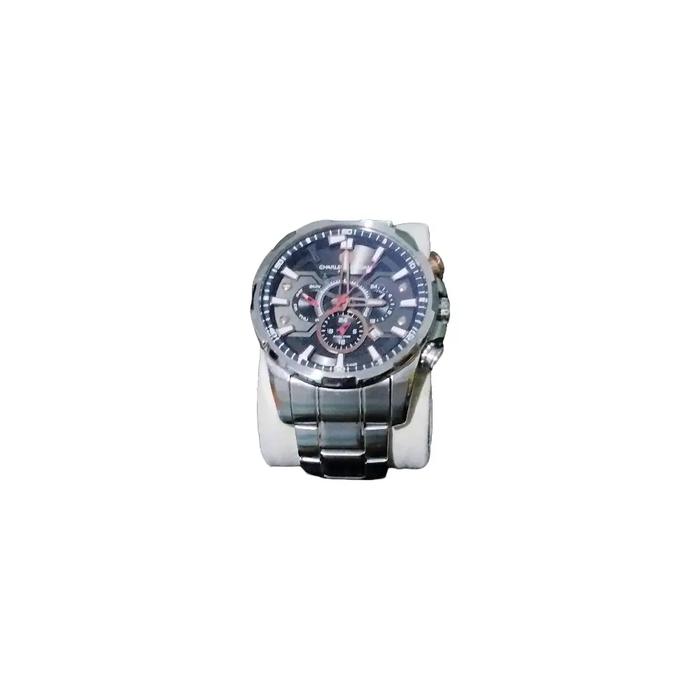 Jam Tangan Pria Charles Jourdan CJ1028-1372 Black Silver Steel