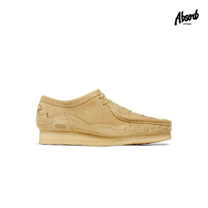 Clarks Originals Wallabee x Supreme “Western Cut Out” (Maple/Tan)