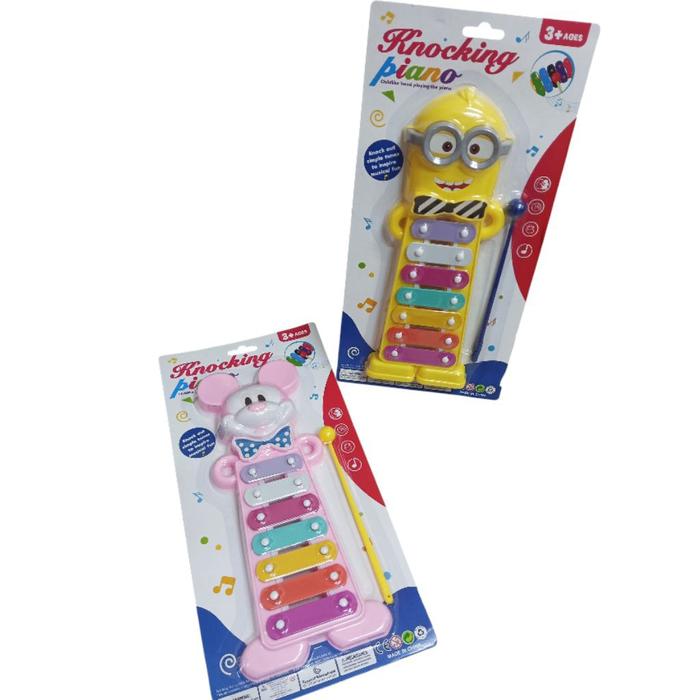 Mainan Anak Xylophone Karakter Minion Mainan Gamelan